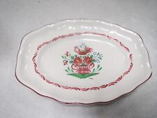 CA243 PLAT FAIENCE SAINT ST