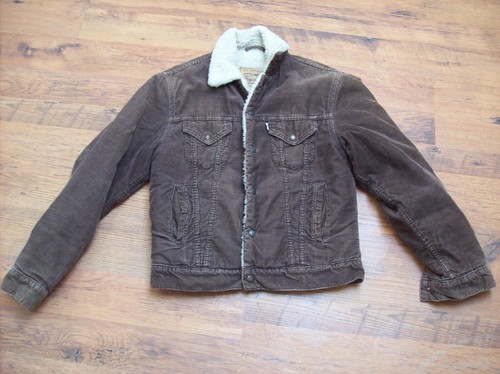 Blouson velour marron sherpa - velour,