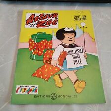 BD petit format – Editions Mondiales 1969 – ARTHUR ET ZOE # 40 – BE