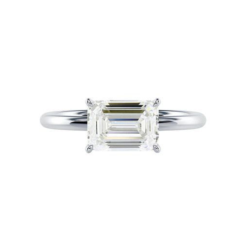 Bague blanc 18 - en, or