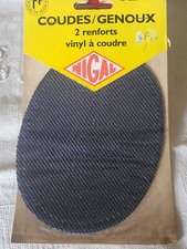 coudes et genoux patches renforts protége vintage ancien jean Nigal