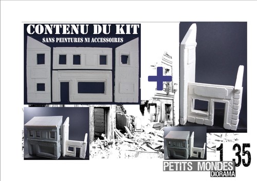 Diorama kit maquette - diorama, 1/35