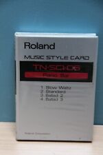 ROLAND music style card TN SCI 06 PIANO BAR