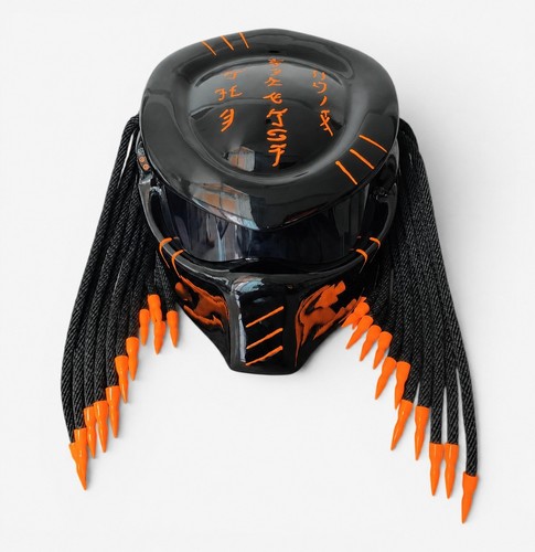 Custom predator moto - predator, helmet