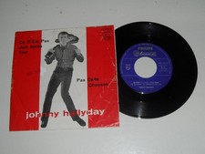 Johnny Hallyday pressage  ITALIE  "  PAS  CETTE  CHANSON  "  +  1
