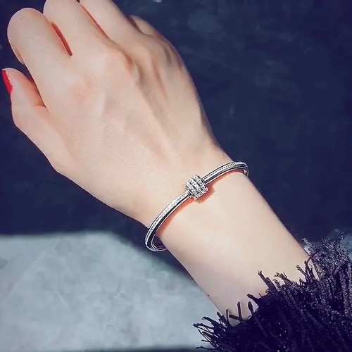 Bracelet jonc strass fantaisie - jonc,