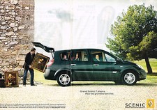 PUBLICITE ADVERTISING 045  2006  RENAULT  SCENIC 7 places  ( 2p)