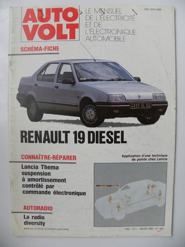 Revue automobile auto volt - auto,