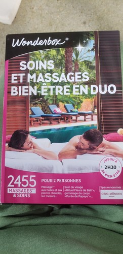 Wonderbox soins massages - soins,