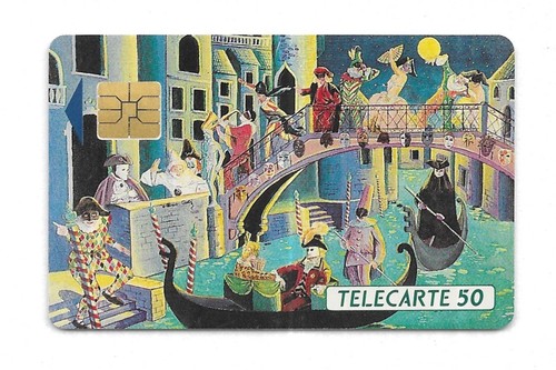 Rare carte telephonique - /,