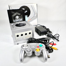 Console Nintendo Gamecube GC DOL-001 Silver Match Jap Japan