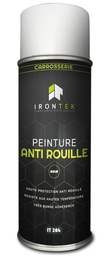 Peinture antirouille noire - peinture,