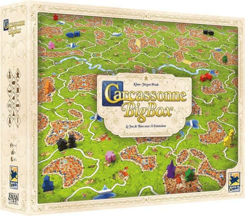Carcassonne big box jeu - big,