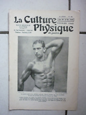 Magazine La CULTURE PHYSIQUE