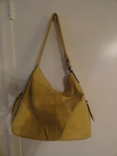 Tignanello Yellow purse, all