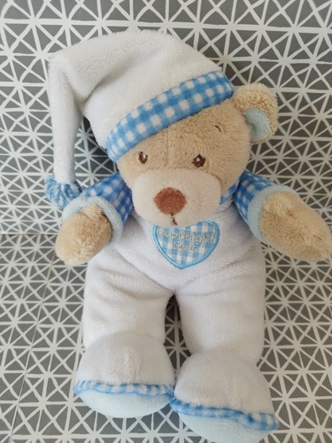 Peluche doudou ours - , blanc