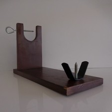 Porte-jambon cuisine bois