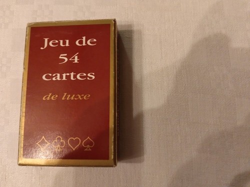 Jeu cartes de luxe - cartes,