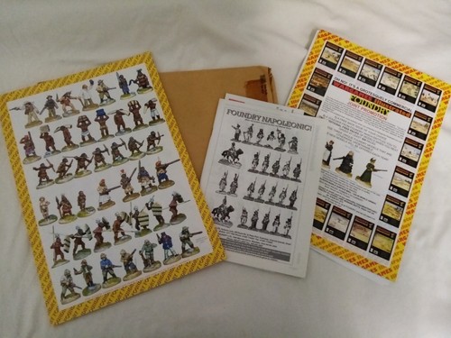 Foundry catalogue figurines - ,