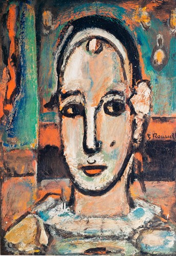 Georges rouault pierrot le - pierrot,