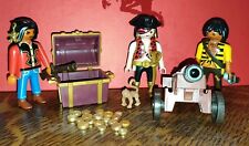 Playmobil 3 Pirates + Malle + Trésor+ Singe + Pistolet + Épées...