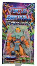 Motu X Tmnt Tortues Of Grayskull Stealth Ninja He-Man Figurine Action Moc Neuf