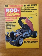 Rod & Custom Magazine Juin 1973 ~ TRÈS FINE VF ~ Street Hot Rod Petersen