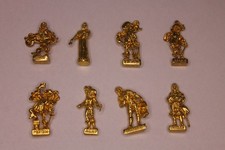 Lot 8 Fèves Dorées Les 3