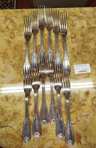 Ercuis lot fourchettes - lot,