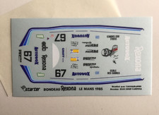 Decal set / Décalcomanie  -