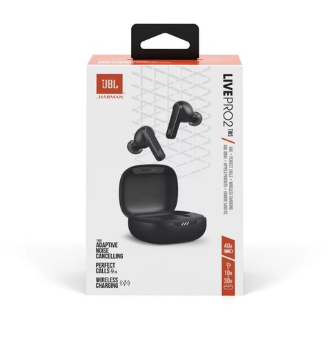 Ecouteurs jbl live pro noir - jbl, 2