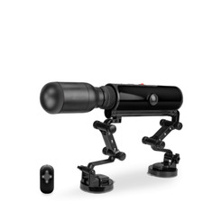 Fucking machine avec masturbateur vibrant