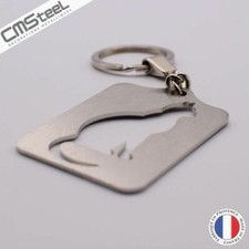 Porte clés Chat en Inox