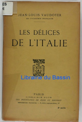 Les délices italie essais - les,