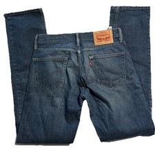 JEAN HOMME LEVIS MODELE 511 BLEU TAILLE US 30 FR 40 COUPE DROITE AJUSTEE