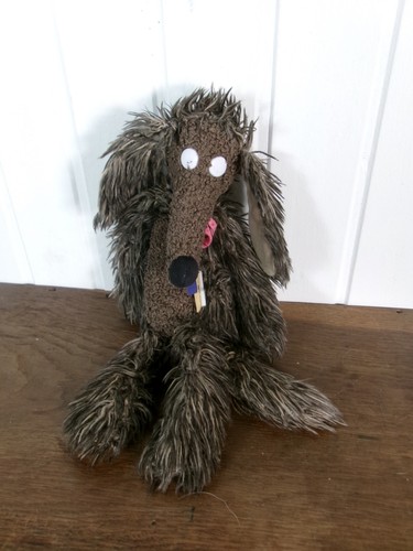 Peluche doudou chien pourri - chien,
