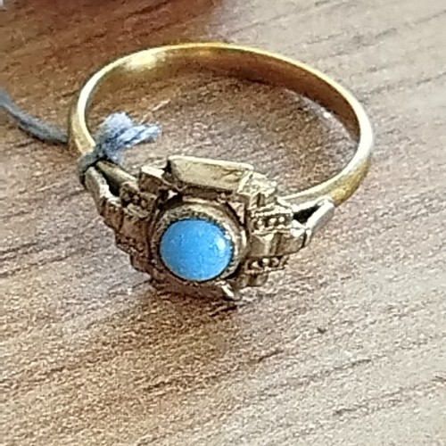 Bague enfant oria perle bleue - bague,