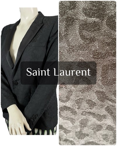 Blazer léopard saint laurent - léopard,