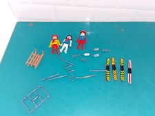 2710243 Playmobil ancien vintage lot pour set 3561 ski skieur