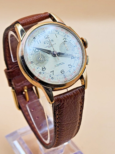 Montre chrono vintage elvia - montre,