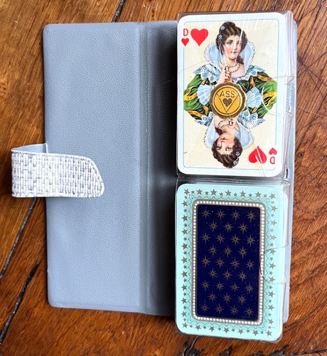 Deux jeux cartes miniatures - de,