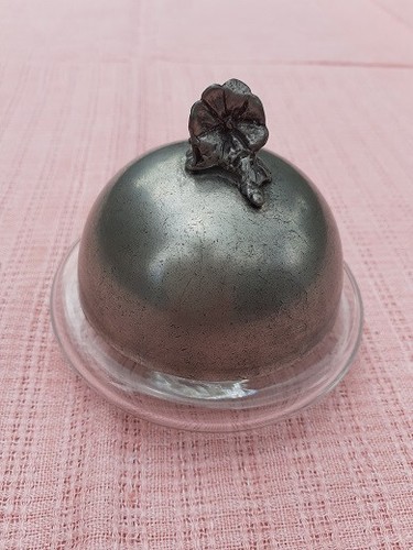 Beurrier rond verre et - rond,