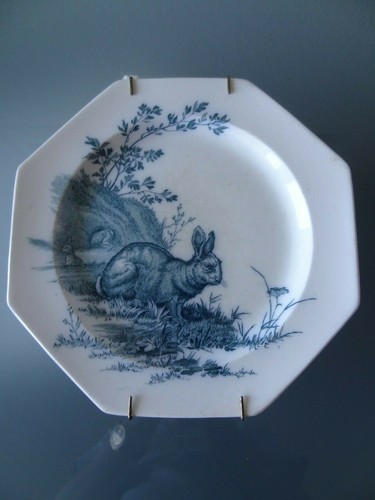 Ancienne assiette compotier - assiette,