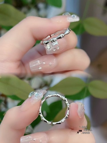 Fashionable 925 silver - , filled