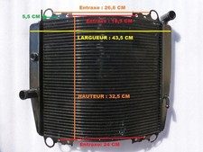 RADIATEUR ZX7R ZX7 R ZX7-R de 1996 à 2003 Garantie 1 AN NEUF