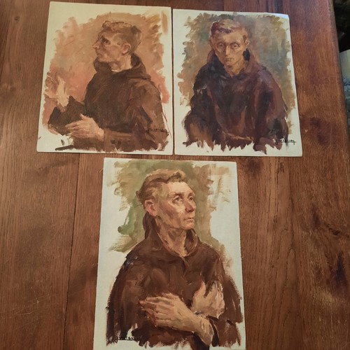 Lot tableau huile toile - 3,