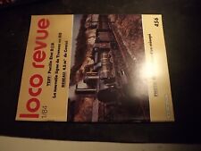 0104 Loco Revue n°456 - Pacific Etat DJH, réseau 4.5m²