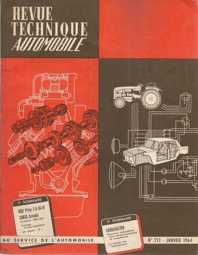 Revue technique automobile 213 - revue,