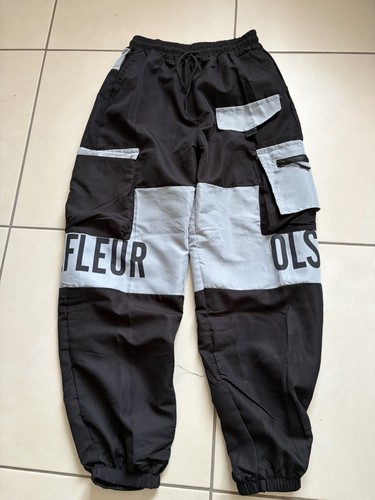 Pantalon cargo homme noir gris - pantalon,
