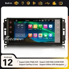 8-Core 4+64GO BT5.0 Android 14 Autoradio For Jeep Compass Patriot Chrysler Dodge